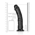 RealRock Zakrzywiony model z przyssawką i anatomicznymi detalami 25,5 cm