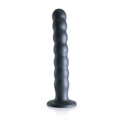 Ouch! Beaded G-Spot - silikonowy model z koralikami 20,5 cm, przyssawka Ouch! Beaded G-Spot - silikonowy model z koralikami 20,5 cm, przyssawka