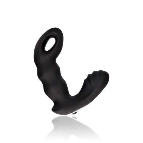 Ouch! Beaded Prostate Massager Metaliczny Zielony z Pilotem 10 Trybow Ouch! Beaded Prostate Massager Metaliczny Zielony z Pilotem 10 Trybow