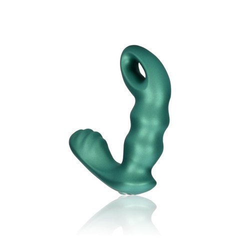 Ouch! Beaded masażer prostaty z pilotem, zielony, 10 trybow wibracji Ouch! Beaded masażer prostaty z pilotem, zielony, 10 trybow wibracji