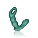 Ouch! Beaded masażer prostaty z pilotem, zielony, 10 trybow wibracji