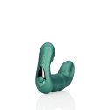 Ouch! Beaded masażer prostaty z pilotem, zielony, 10 trybow wibracji