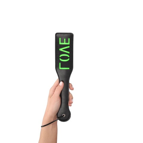 Ouch! Glow In The Dark Packa LOVE - Świecąca packa z fluorescencyjnym napisem Ouch! Glow In The Dark Packa LOVE - Świecąca packa z fluorescencyjnym napisem