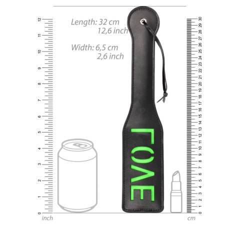 Ouch! Glow In The Dark Packa LOVE - Świecąca packa z fluorescencyjnym napisem Ouch! Glow In The Dark Packa LOVE - Świecąca packa z fluorescencyjnym napisem
