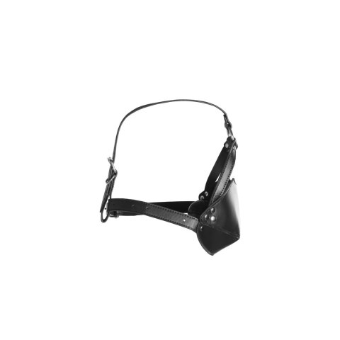Ouch! Head Harness z osłoną ust i oddychającym kulkowym elementem Ouch! Head Harness z osłoną ust i oddychającym kulkowym elementem