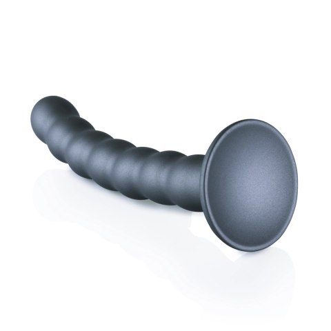 Ouch! Model G-Spot Beads silikonowy segmentowany z przyssawką 16,5 cm srebrny Ouch! Model G-Spot Beads silikonowy segmentowany z przyssawką 16,5 cm srebrny
