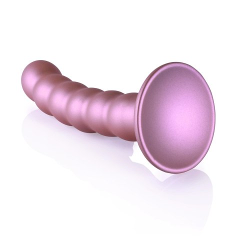 Ouch! Silikonowy model koralikowy z przyssawką 13 cm metaliczny Ouch! Silikonowy model koralikowy z przyssawką 13 cm metaliczny