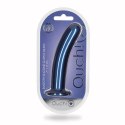 Ouch! Smooth Silicone G-Spot Model 17 cm z Przyssawką Metallic