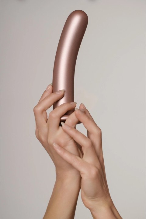 Ouch! Smooth Silicone G-Spot Model 17 cm z Przyssawką Metallic Ouch! Smooth Silicone G-Spot Model 17 cm z Przyssawką Metallic