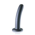 Ouch! Smooth Silicone Model 14,5 cm z przyssawką, metaliczny kolor