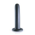 Ouch! Smooth Silicone Model 14,5 cm z przyssawką, metaliczny kolor