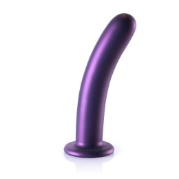 Ouch! Smooth Silicone Model 17 cm z przyssawką, metaliczny kolor
