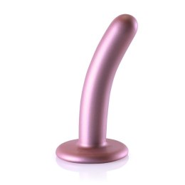 Ouch! Smooth Silicone model z przyssawką 12 cm metaliczny