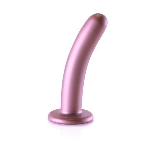Ouch! Smooth Silicone - model z przyssawką, metaliczny, 14,5 cm Ouch! Smooth Silicone - model z przyssawką, metaliczny, 14,5 cm