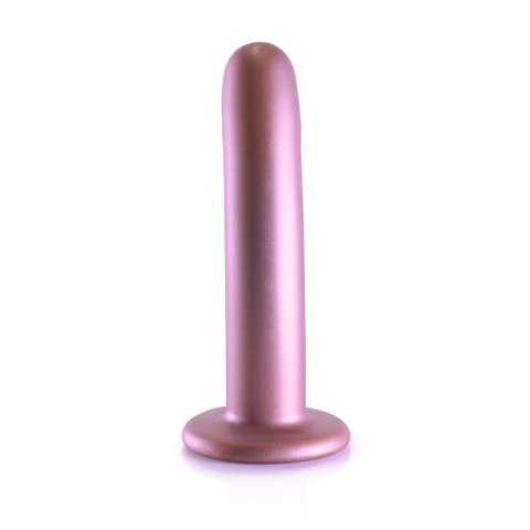 Ouch! Smooth Silicone - model z przyssawką, metaliczny, 14,5 cm Ouch! Smooth Silicone - model z przyssawką, metaliczny, 14,5 cm