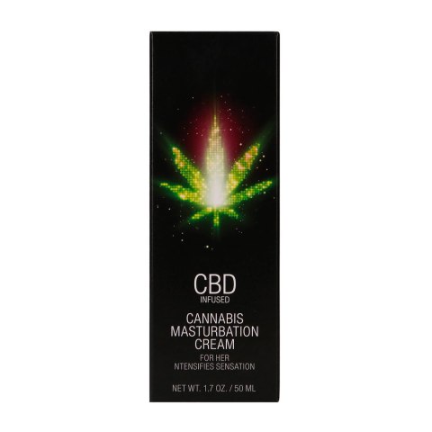 Pharmquests Shots CBD krem intymny dla niej 50 ml nawilżający Pharmquests Shots CBD krem intymny dla niej 50 ml nawilżający