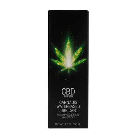 Pharmquests Shots Lubrykant CBD na bazie wody 50ml, bezzapachowy Pharmquests Shots Lubrykant CBD na bazie wody 50ml, bezzapachowy