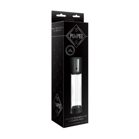 Pumped by Shots Akumulatorowa pompka intymna Premium 25 cm z wyświetlaczem Pumped by Shots Akumulatorowa pompka intymna Premium 25 cm z wyświetlaczem