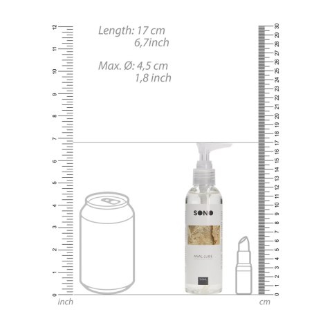 SONO Anal Lube żel intymny wodny 150ml dermatologiczny SONO Anal Lube żel intymny wodny 150ml dermatologiczny