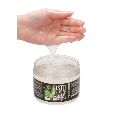 Shots Fist It Lubrykant na bazie wody z CBD 500 ml, bezbarwny Shots Fist It Lubrykant na bazie wody z CBD 500 ml, bezbarwny