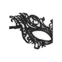 OUCH! Royal Black Lace Mask - koronkowa maska na oczy, czarna