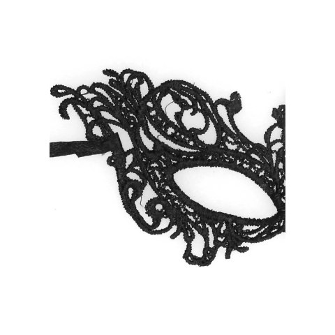 OUCH! Royal Black Lace Mask - koronkowa maska na oczy, czarna OUCH! Royal Black Lace Mask - koronkowa maska na oczy, czarna