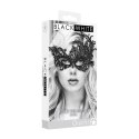 OUCH! Royal Black Lace Mask - koronkowa maska na oczy, czarna