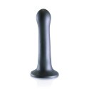 Ouch! Curvy G-Spot silikonowy model ultra miękki 17 cm metaliczny