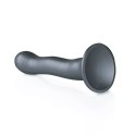 Ouch! Curvy G-Spot silikonowy model ultra miękki 17 cm metaliczny