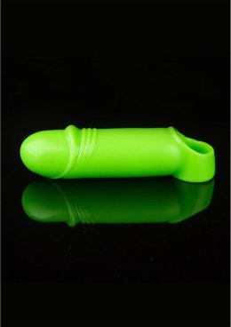 Ouch! Glow in the Dark - Nakładka intymna, świecąca, rozciągliwa, gruba