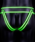Ouch! Glow in the Dark majtki z klamrą L/XL fluorescencyjne