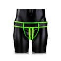 Ouch! Glow in the Dark majtki z klamrą L/XL fluorescencyjne