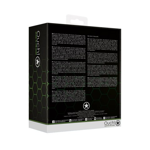 Ouch! Maska na oczy Glow in the Dark fluorescencyjna zielona Ouch! Maska na oczy Glow in the Dark fluorescencyjna zielona