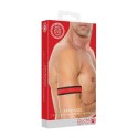 Ouch! Neoprenowa opaska na biceps - wygodny anatomiczny model czarny