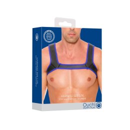 Ouch! Neoprenowa uprząż na klatkę piersiową L/XL czarna