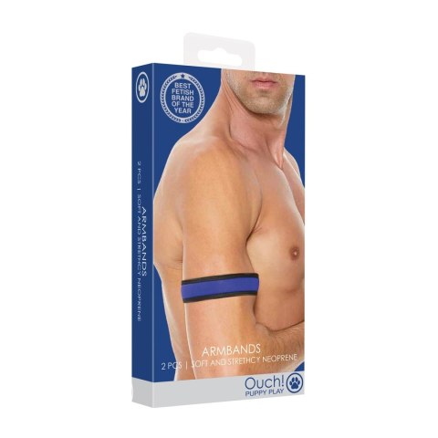 Ouch! Opaska neoprenowa na biceps - czarna, regulowana Ouch! Opaska neoprenowa na biceps - czarna, regulowana