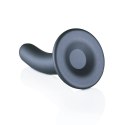 Ouch! Smooth Silicone G-spot 12 cm - Model anatomiczny z przyssawką, fioletowy