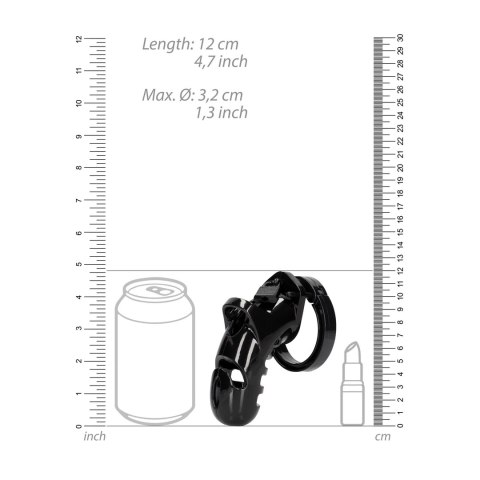 Man|Cage Model 11,5 cm - System anatomiczny z regulowanymi pierścieniami Man|Cage Model 11,5 cm - System anatomiczny z regulowanymi pierścieniami