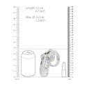 ManCage Model 11 Transparentny System Kontroli 11,5 cm Poliwęglan