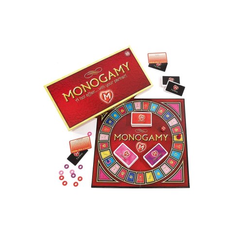 Monogamy Gra planszowa dla par po angielsku 400 kart 3 poziomy Monogamy Gra planszowa dla par po angielsku 400 kart 3 poziomy