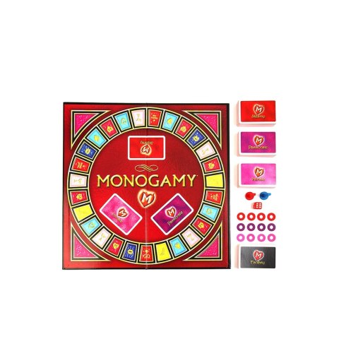 Monogamy Gra planszowa dla par po angielsku 400 kart 3 poziomy Monogamy Gra planszowa dla par po angielsku 400 kart 3 poziomy