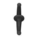 OUCH! Strap-On bez paskow silikonowy z pilotem, 10 trybow, czarny