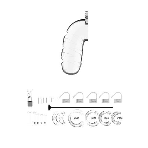 Ouch! Chastity System silikonowy z anatomicznym rozszerzaczem 20,5 cm Ouch! Chastity System silikonowy z anatomicznym rozszerzaczem 20,5 cm