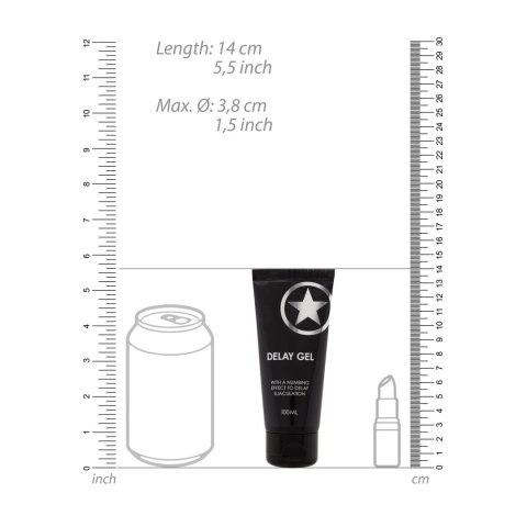 Ouch! Delay Gel 100 ml - żel intymny wydłużający czas działania Ouch! Delay Gel 100 ml - żel intymny wydłużający czas działania