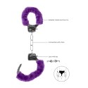 Ouch! Furry Kajdanki z Miękkim Futerkowym Wykończeniem - Bezpieczny Mechanizm