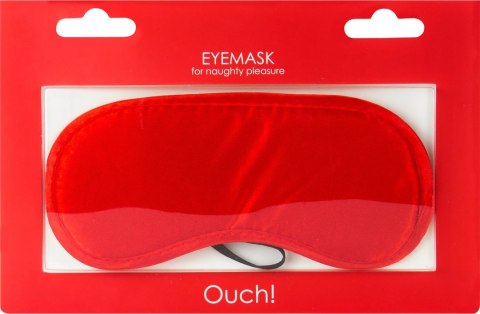 Ouch! Maska na oczy Delikatna czarna - komfortowa i uniwersalna Ouch! Maska na oczy Delikatna czarna - komfortowa i uniwersalna