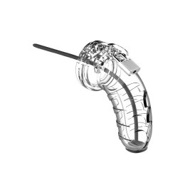 Shots Chastity System silikonowy z rozszerzaczem cewki 20,5 cm czarny