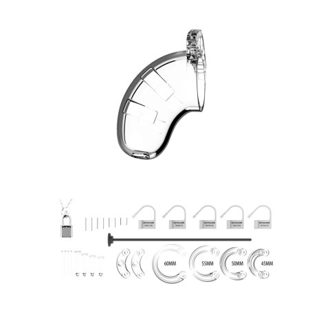 Shots Chastity Urethral System 9 cm silikonowy z modułem rozszerzającym Shots Chastity Urethral System 9 cm silikonowy z modułem rozszerzającym