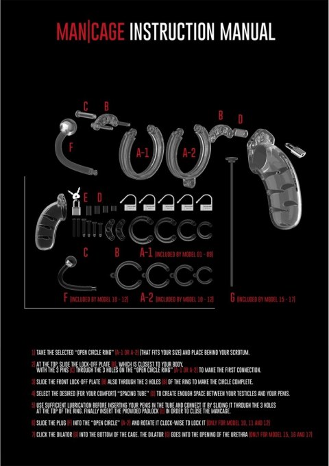 Shots Chastity Urethral System 9 cm silikonowy z modułem rozszerzającym Shots Chastity Urethral System 9 cm silikonowy z modułem rozszerzającym