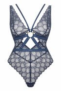 Exclusive Body Sweetest Taboo koronkowy z odpinanym paskiem, beżowy